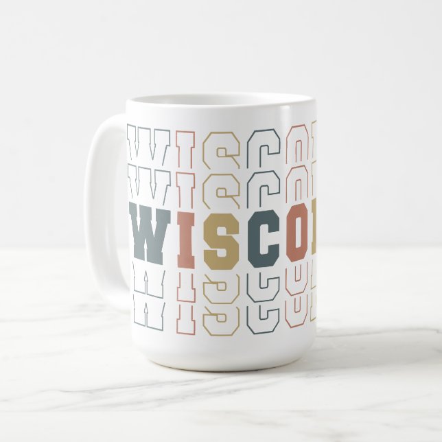 Taza De Café Wisconsin (Anverso izquierdo)