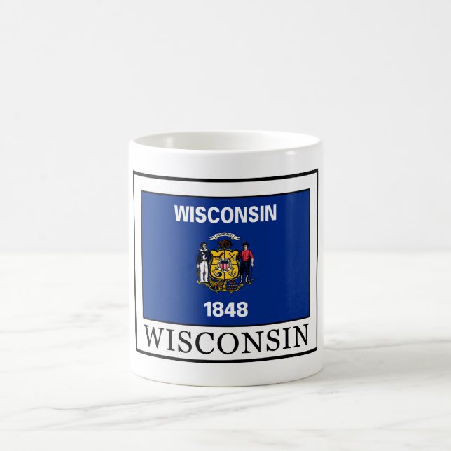 Taza De Café Wisconsin (Centro)