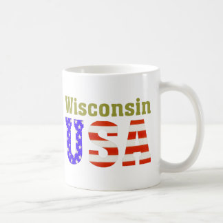 Taza De Café ¡Wisconsin los E.E.U.U.!