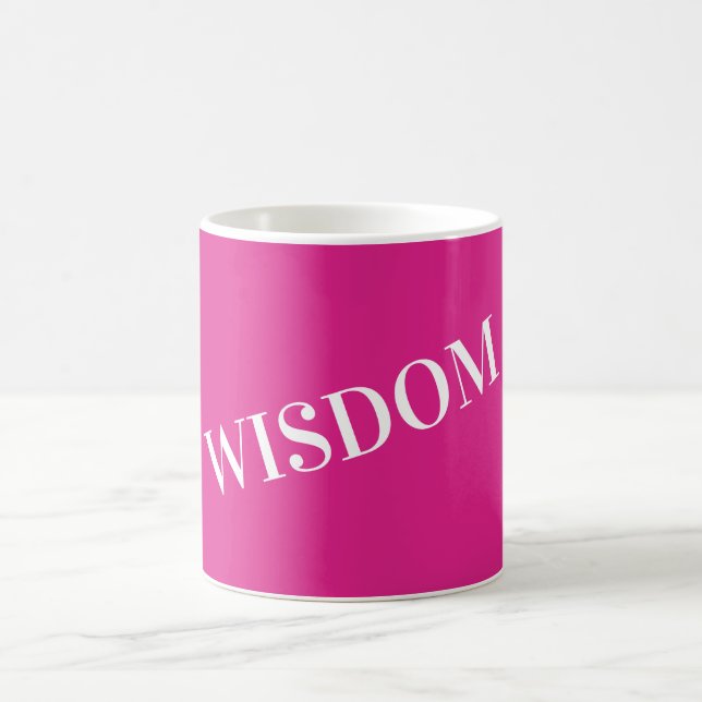 Taza De Café Wisdom Pink (Centro)