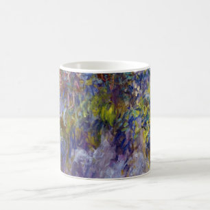 Taza De Café Wisteria (mitad izquierda) por Claude Monet