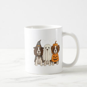 Taza De Café Witch English Springer Spaniel Halloween Springer