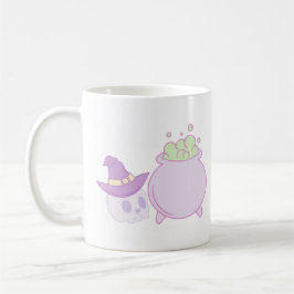 Taza De Café Witchy Skull