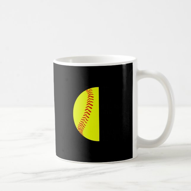 Taza De Café With Jesus In Her Heart And A Softball She Is Unst (Derecha)