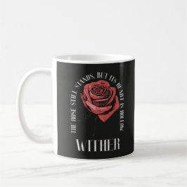 Taza De Café Wither - Diseño Gótico de Calzado