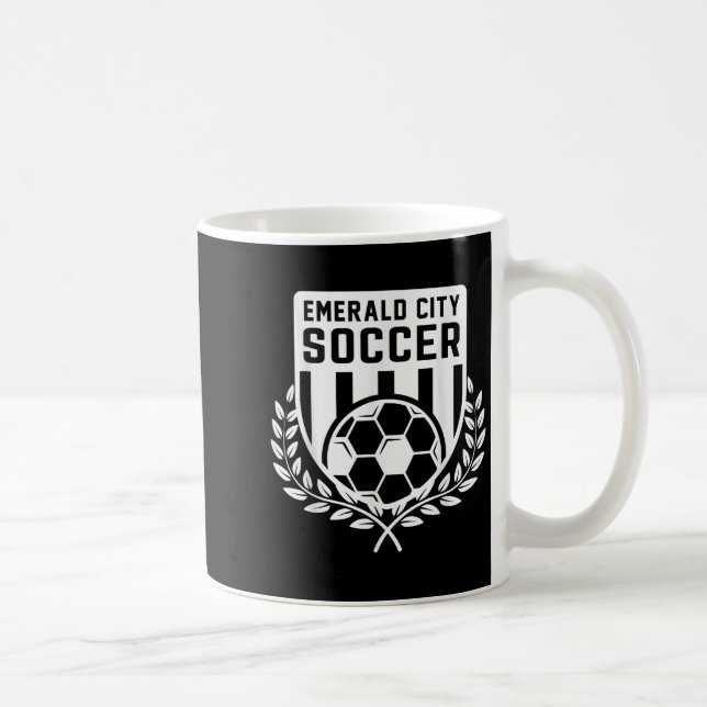 Taza De Café Wizard Of Oz Emerald City Soccer Football Costume  (Derecha)