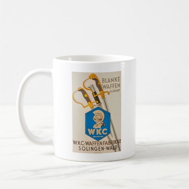 Taza De Café WKC Solingen German (Izquierda)