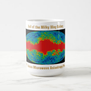 Taza De Café WMAP, Valle de la Vía Láctea sobre el Universo
