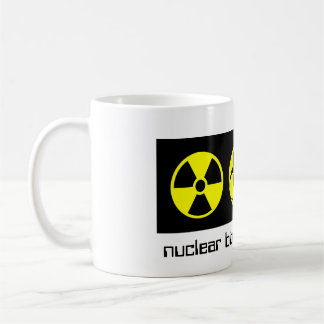 Taza De Café WMDsymbols, sustancia química biológica nuclear