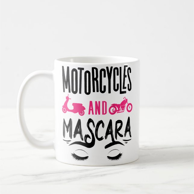 Taza De Café Wo Funny Motorcycle Lover Motorbike (Izquierda)