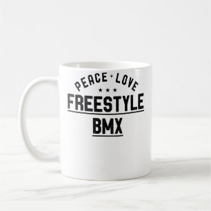 Taza De Café Wo Paz Amor FreeBmx FreeBmx Jinete