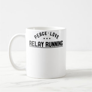 Taza De Café Wo Paz Amor Relevo Corredor de Relevo