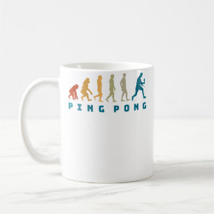 Taza De Café Wo Tenis De Mesa Evolución De Ping Pong