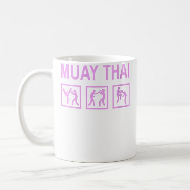 Taza De Café Wo Thai Boxing Muay Thai (Izquierda)