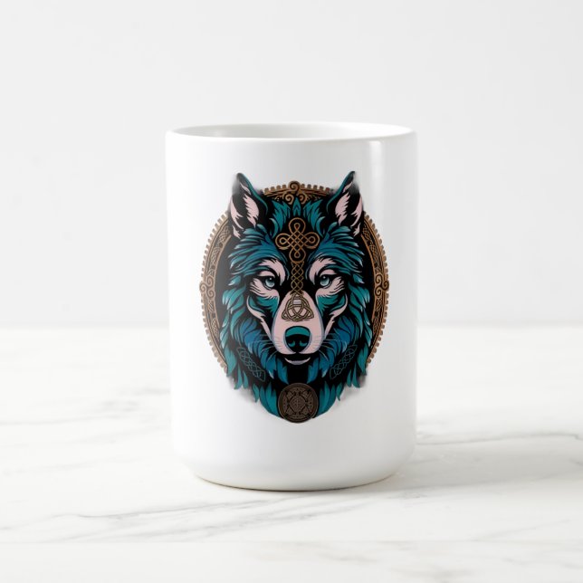 Taza De Café Wolf (Centro)