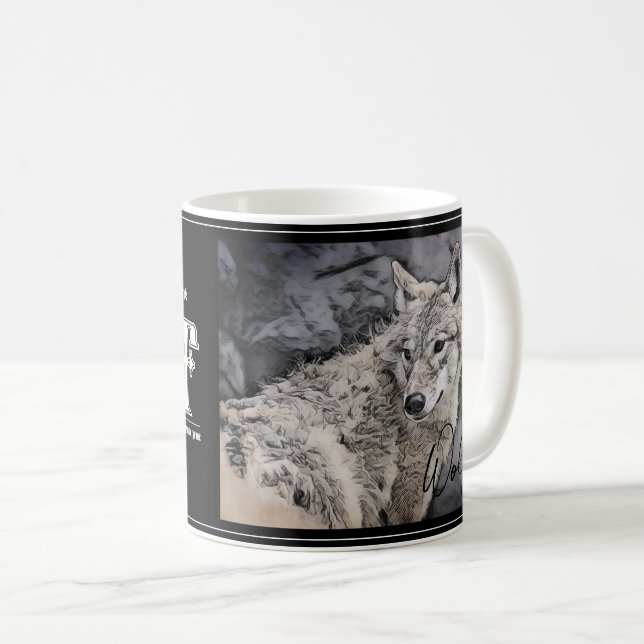 Taza De Café Wolf (Anverso derecho)