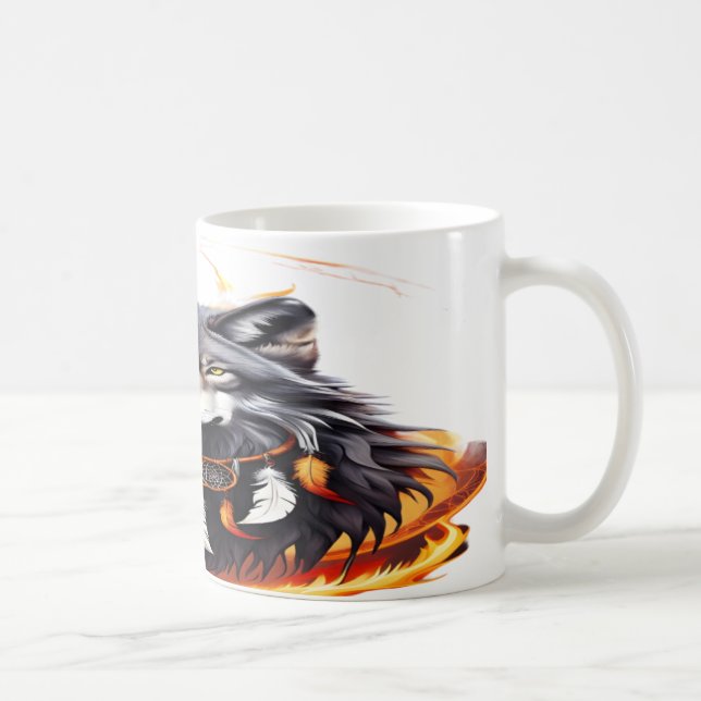 Taza De Café Wolf 04 (Derecha)