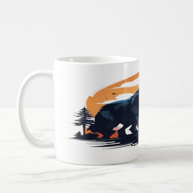 Taza De Café Wolf 06 (Izquierda)