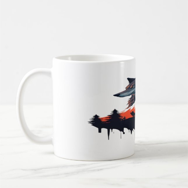 Taza De Café Wolf 07 (Izquierda)