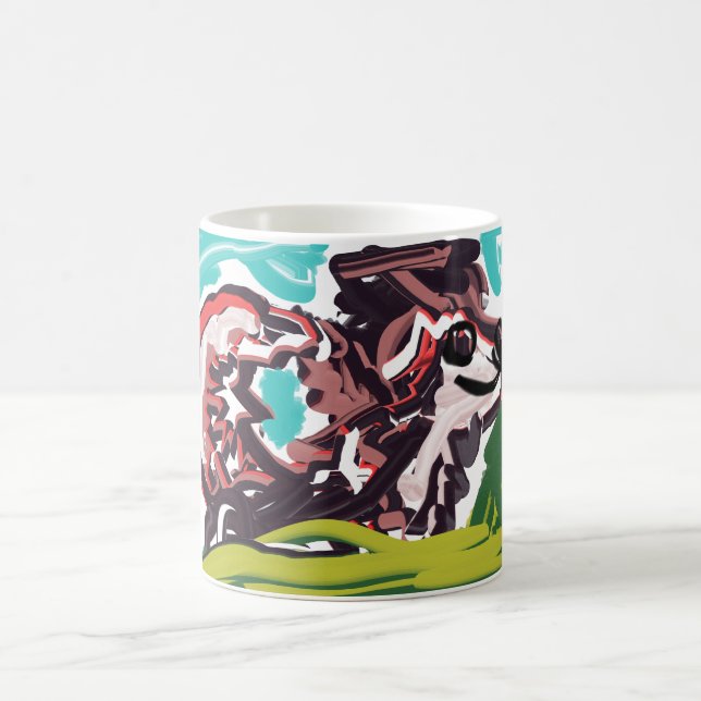 Taza De Café Wolf en primavera (Centro)