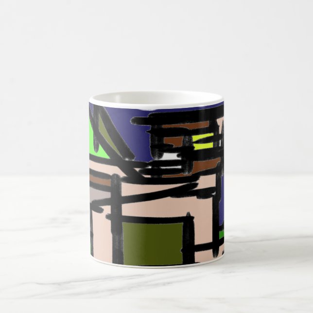 Taza De Café Wolf howl night (Centro)