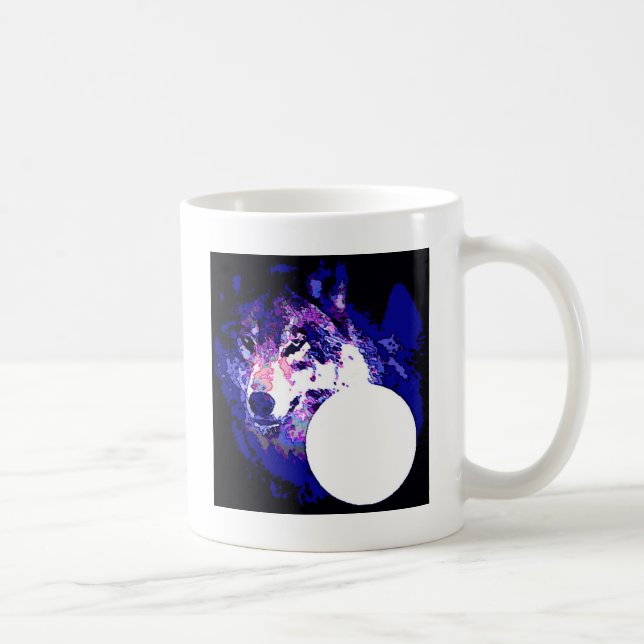 Taza De Café Wolf & Moon (Derecha)