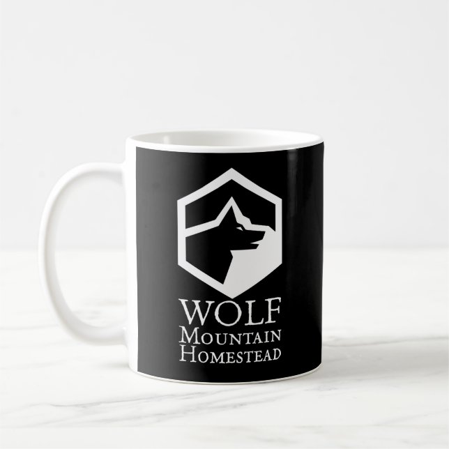 Taza De Café Wolf Mountain Homestead (Izquierda)