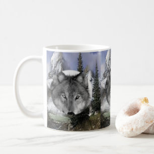 Taza De Café Wolf Mug