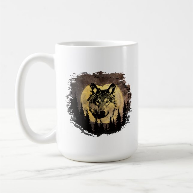 Taza De Café Wolf Mug (Izquierda)