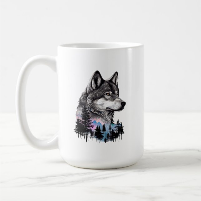 Taza De Café Wolf Mug (Izquierda)