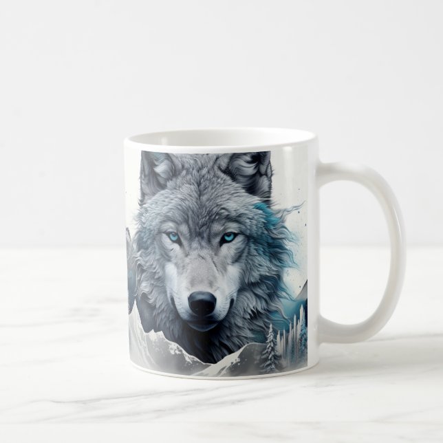 Taza De Café Wolf Mug (Derecha)