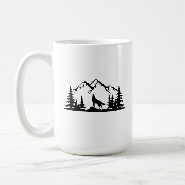 Taza De Café Wolf Mug (Izquierda)