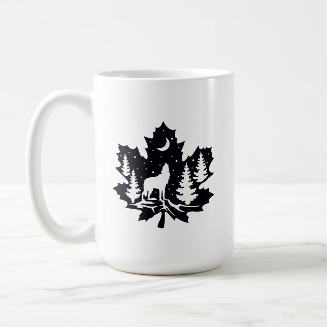 Taza De Café Wolf Mug (Izquierda)
