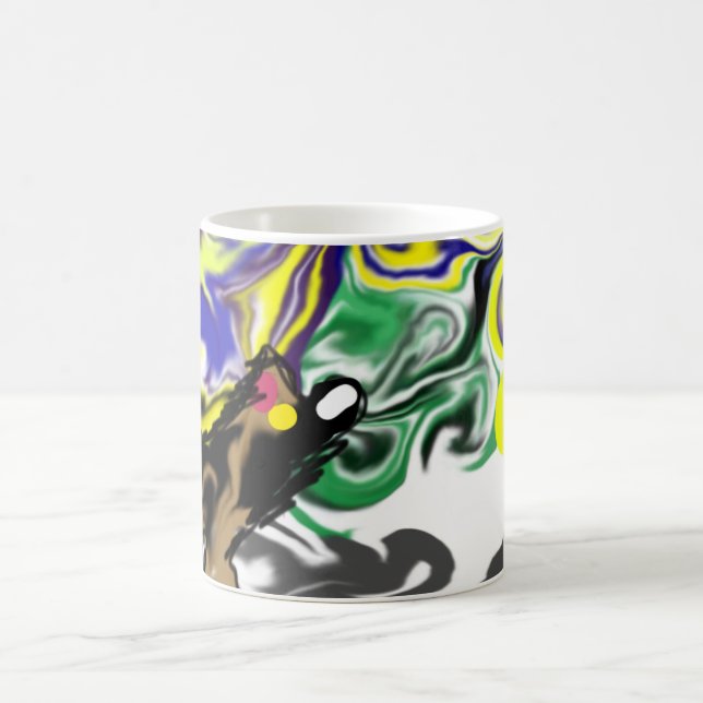 Taza De Café Wolf night stary  (Centro)