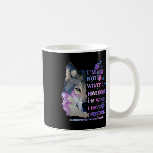 Taza De Café Wolf No soy lo que he hecho, soy lo que he pasado