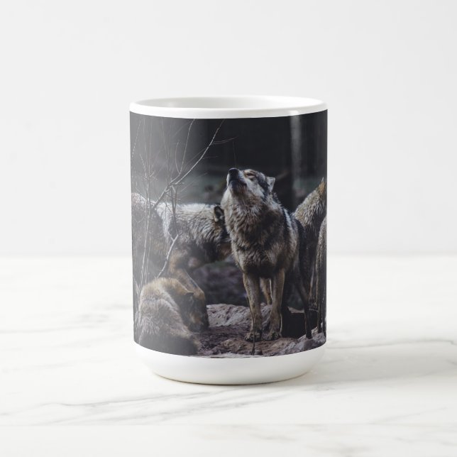 Taza De Café Wolf Pack (Centro)
