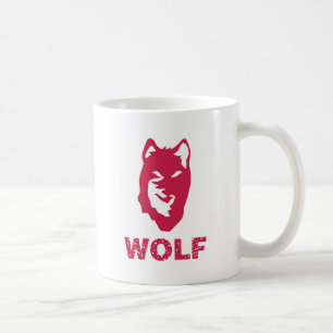 Taza De Café Wolf (Rojo)