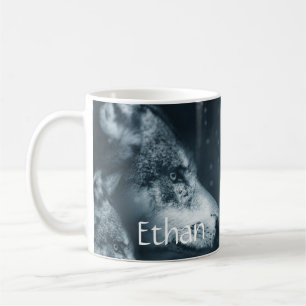 Taza De Café Wolf Spirit Personalizado