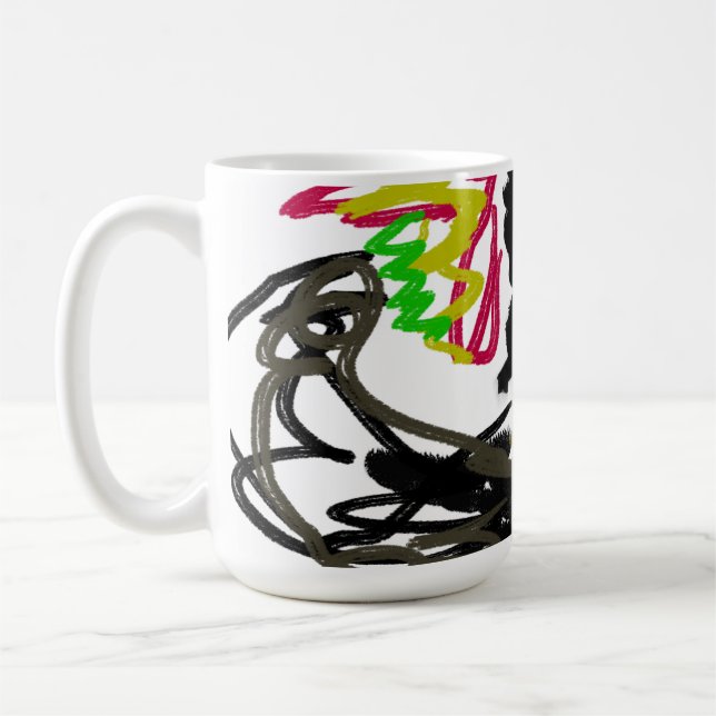 Taza De Café Wolf Tattoo Autumn (Izquierda)