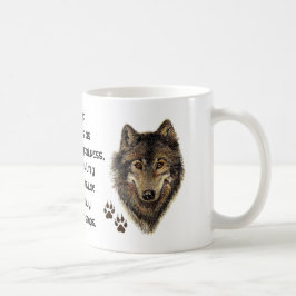 Taza De Café Wolf, Wolves Animal Totem, Nature Guide