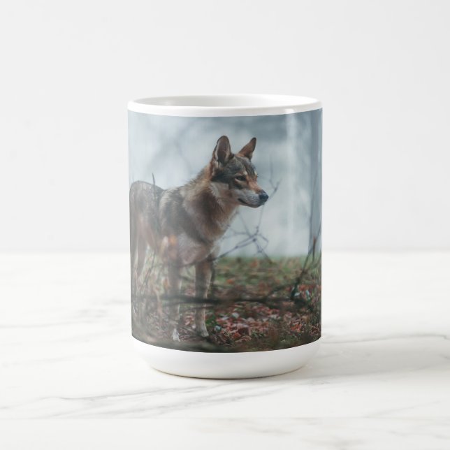 Taza De Café Wolfdog Coffee Mug (Centro)