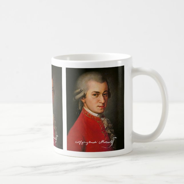 Taza De Café Wolfgang amadeus mozart (Derecha)