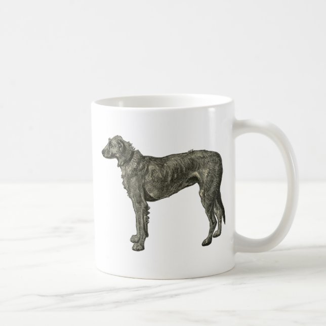 Taza De Café Wolfhound irlandés (Derecha)