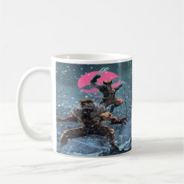 Taza De Café Wolverine vs Sabretooth - Epic X-Men Battle