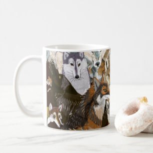 Taza De Café Wolves of Belette Le Pink