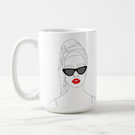 Taza De Café Woman 