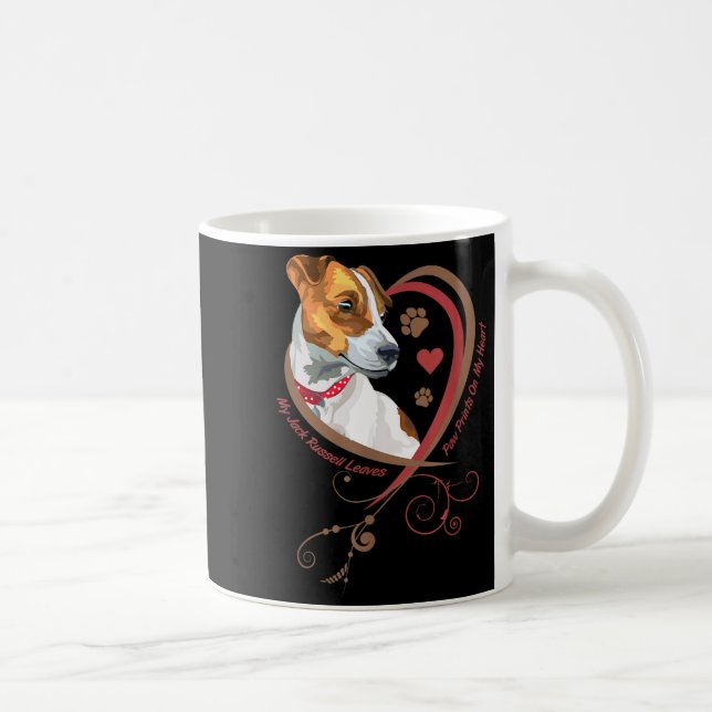 Taza De Café Womans Jack Russell Terrier Shirt Parson Russell T (Derecha)