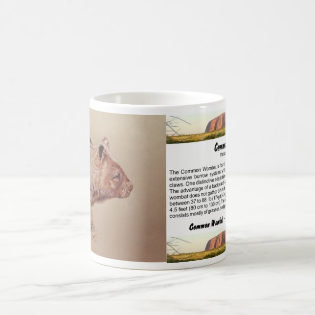 Taza De Café Wombat (Centro)