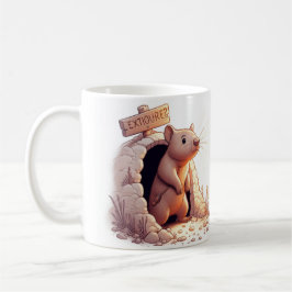 Taza De Café Wombat Wonderland Mug"