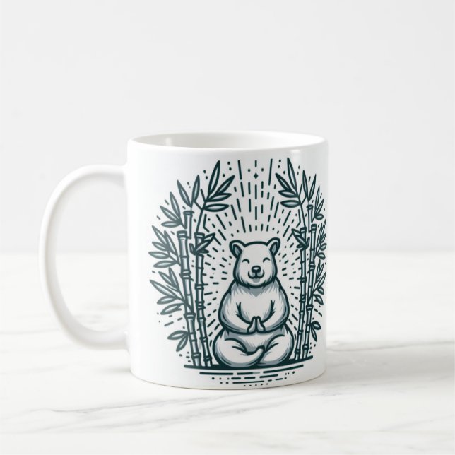 Taza De Café Wombat Wonderland Mug" (Izquierda)